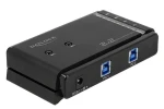 DeLock USB 3.0 prepínač 2 PC - 2 zariadenia / Prepínač / USB 3.0 (87736)