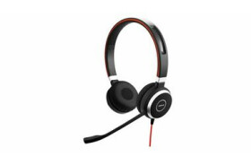 Jabra Evolve 40 Duo / Pre callcentrá / Mikrofón / USB-C amp; 3.5mm jack / MS (6399-823-189)