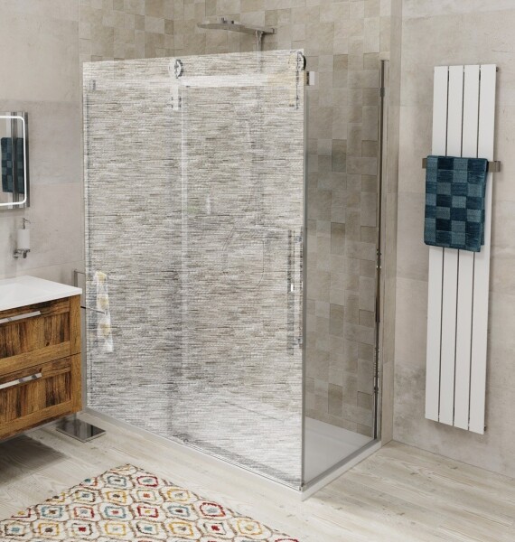 GELCO - VOLCANO bočná stena 900 číre sklo GV3090