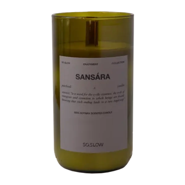 SO.SLOW Enjoyment Vonná sviečka - Sansára 350g (8588009321064)