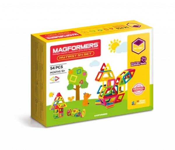 Môj prvý Magformers 54 dielikov