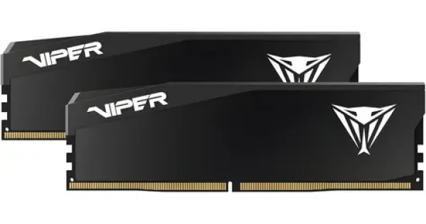 Patriot Viper Elite 5 Ultra 64GB (2x32GB) 6400MHz/DIMM/DDR5/CL32/On-Die ECC/XMP 3.0/1,4V (VEU564G6432K)