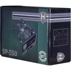 Inter-tech HIPOWER SP-550 / Zdroj / 550 W / Aktívny PFC / 120 mm ventilátor / 85 % (88882110)