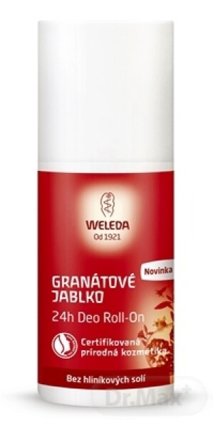 WELEDA Deo roll-on 24h granátové jablko 50 ml