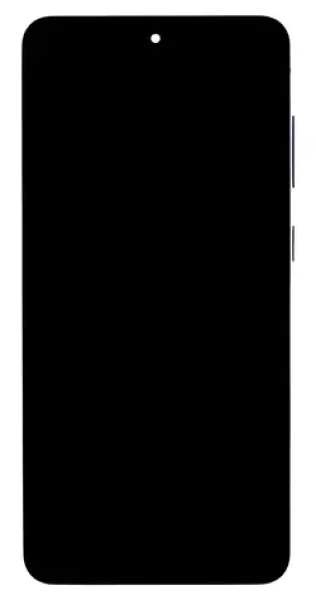 For Samsung SM-G990B Galaxy S21 FE grafitová / Náhradný OLED displej / Dotyk / Predný kryt (57983125923)