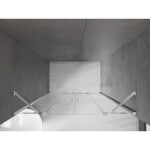 MEXEN/S - Velar Duo posuvné sprchové dvere 150, transparent, chróm 871-150-000-02-01