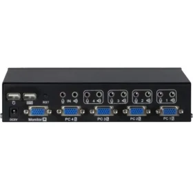 INTER-TECH AS-41UA / 4-portový KVM prepínač / VGA (88887169)