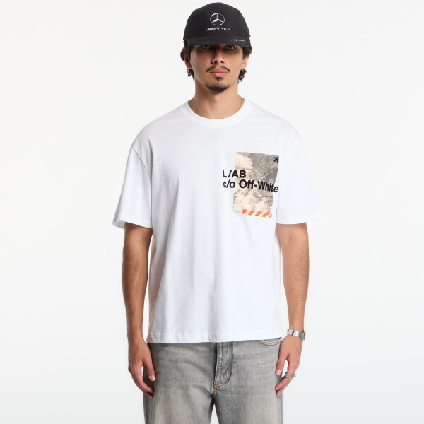 Tričko L/AB c/o Off-White™ Camo S/S Tee White XL