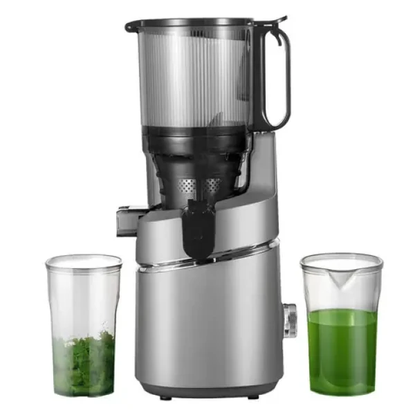 AMZCHEF SJ-036-GA sivá / Pomalý odšťavovač / 250 W / 1,8 l / 3 filtre (SJ-036-GA)