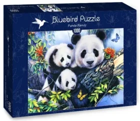 BlueBird Puzzle Pandia rodina