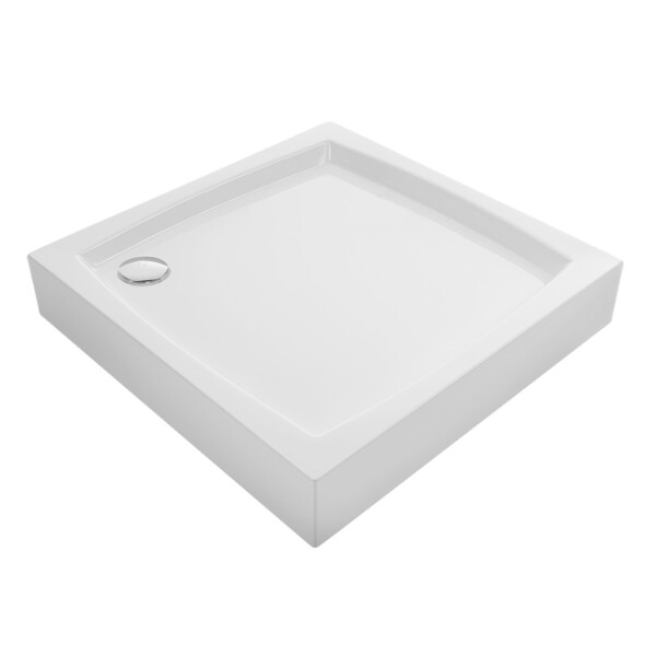 Laveo - Desna - štvorcová sprchová vanička 90x90 cm JBD_696K