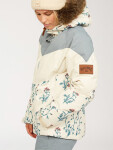 Billabong DAYTIME PUFFER WHITE FLORAL zimná bunda dámska - S