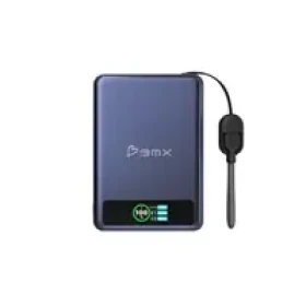 BMX SolidSafe™ 10K SOLID-State magnetická powerbanka modrá / 10000 mAh / 30W / 2x USB-C (BMX-B939-10-BU)