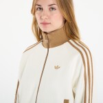 Mikina adidas Velour Knit Tt Off White S