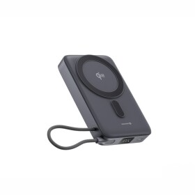 Swissten Powerbank MagSafe Li-Pol 5/9/12V for charging phones and other devices 22013979 10000mAh 1x USB-C 15W Čierna