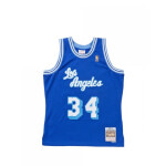 Mitchell Ness Pánske tričko NBA Los Angeles Lakers Shaquille O'Neal potlačou SMJYAC18013-LALROYA96SON