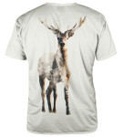 Aloha From Deer Lonely Red Deer Tričko TSH AFD1052 Beige