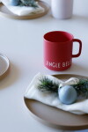 DESIGN LETTERS Porcelánový hrnček Jingle Bells 300 ml