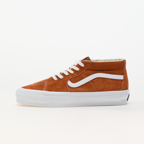 Tenisky Vans Sk8-Mid Reissue 83 LX Pig Suede Amber EUR 38