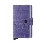 Kožená mini peňaženka Secrid Miniwallet Cleo Lavender