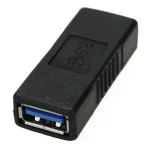 PremiumCord redukcia USB-A(F) - USB-A(F) čierna / Redukcia / USB 3.0 (kur-23)