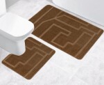 Kúpeľňová sada - STANDARD 60x100+60x50 600/017 béžové čiary