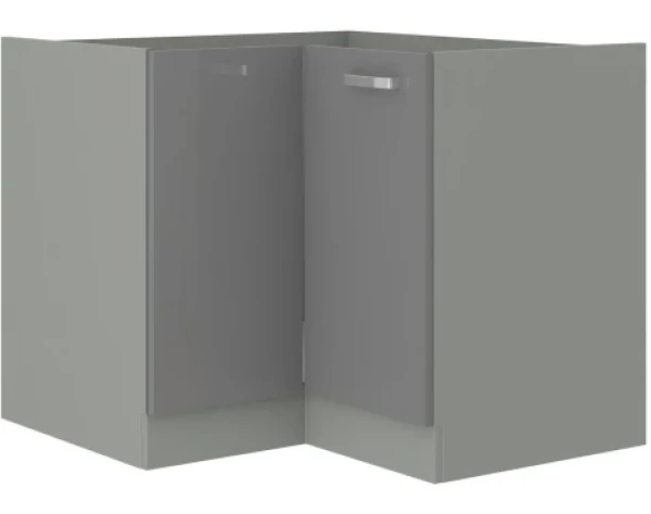 Dolná rohová kuchynská skrinka Grey 90ND, 90 cm%
