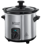 Russell Hobbs Compact Home 25570-56 / pomalý hrniec / 145 W / 2L / 3 teploty / strieborná (25570-56)
