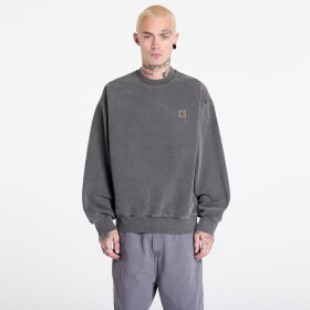 Mikina Carhartt WIP Vista Sweat UNISEX Graphite Garment Dyed XS