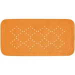 Spirella ALASKA protišmyková podložka do vane oranžová / PVC / 91 x 36 cm