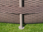 Summer Waves Active Frame rattan 4,57 x 1,07 m