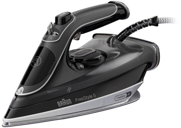 Braun Braun FreeStyle 5 SI5188BK Žehličká Žehličká parowe EloxalPlus soleprokove 2800 W Čierny