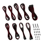 CableMod Classic ModMesh C-Series Kábel Kit pre Corsair Rmi amp; RMx - čierno-tmavo červená (CM-CSR-CKIT-NKKBR-R)