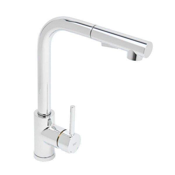Drezová batéria SAT sklopné rameno chróm SATBSD289L SATBSD289L