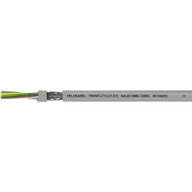 HELU 20029-1000 dátový kábel LiYCY 2 x 0.25 mm² sivá 1000 m; 20029-1000