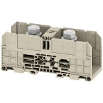 Weidmüller 1049250000 radová svorka priechodky 55 mm skrutkový spoj tmavo béžová 2 ks; 1049250000