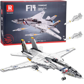 Mamido Technické kocky F-14 Tomcat 1600 dielikov americká stíhačka ZA5301
