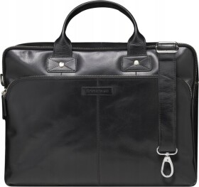 Dbramante Kronborg - 16" (2nd Gen) - Full grain leather bag for notebook until 16" - Black