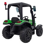 Mamido Detský elektrický traktor BLAST s prívesom 2x200W zelený