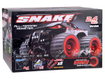 Mamido Autíčko Monster Snake 4x4 na diaľkové ovládanie RC s efektmi RC0633 červené