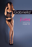 Gabriella 151 Erotické vyzliekacie nohavičky 636 1-4 nero/černá 1/2-XS/S