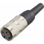 Amphenol T 3361 010 guľatý faston, 1 ks; T 3361 010