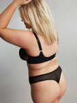 Sculptresse Josephine Thong black/latte 10859