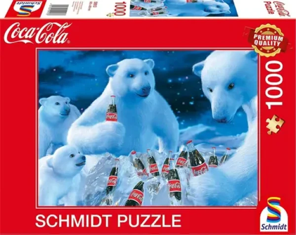 Schmidt Puzzle Coca-Cola Ľadové medvede