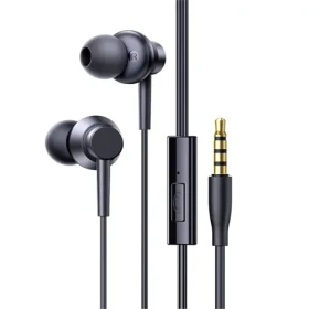 Baseus Encok HZ11 čierna / slúchadlá s mikrofónom / ovládacie tlačidlo / 3.5mm jack / 1.2 m (HFPHZ11BASBK)