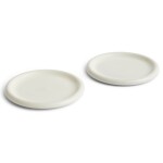 HAY Tanier Barro Plate Off-white Ø 24 cm – set 2 ks