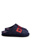 Klasické pánske papuče Big Star KK176002 Navy blue 40
