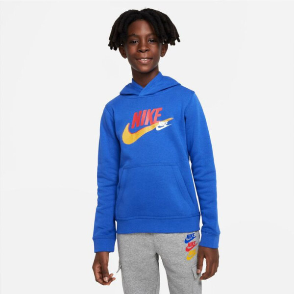 Detská mikina Sportswear SI Fleece PO Hoody Jr FD1197-480 - NIKE S (128-137)