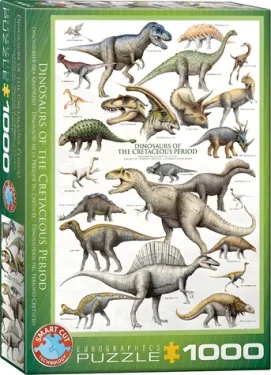 EUROGRAPHICS Puzzle Svet dinosaurov: Krieda