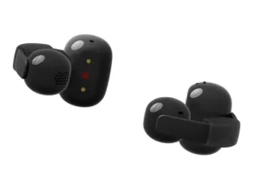 Sony LinkBuds Clip WF-LC900 čierna / Bezdrôtové slúchadlá do uší / Bluetooth (WFLC900B.CE7)
